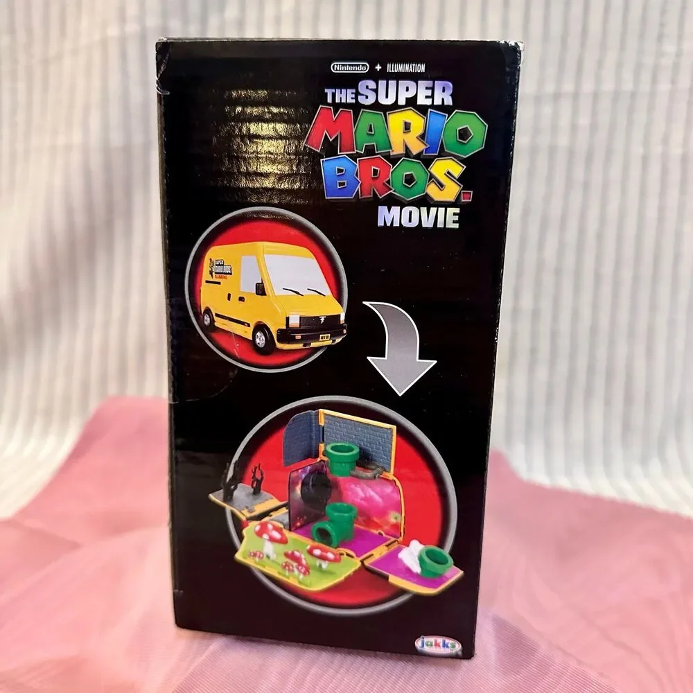 Super Mario Bros. The Movie Van Playset NIB
